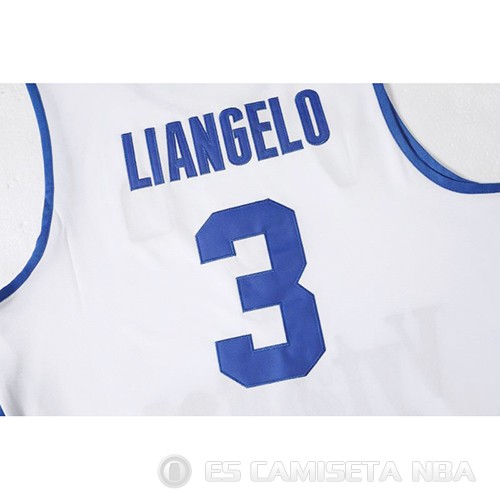 Camiseta Liangelo Ball #3 Vytautas Blanco - Haga un click en la imagen para cerrar